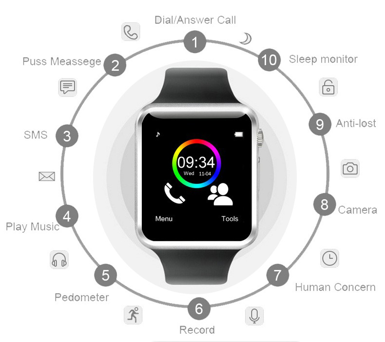 smartwatch dz0