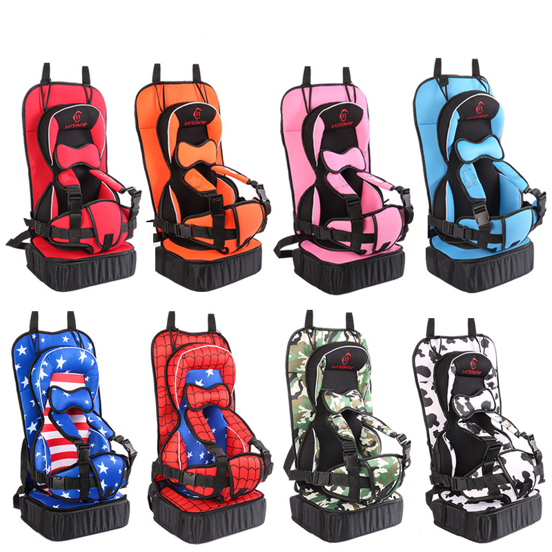 Portable Child Car Seat Cushion Pad Infant Safe Seat Thickening Sponge Kids Car Seats For Boys Girls Baby Kids Safety car Seat