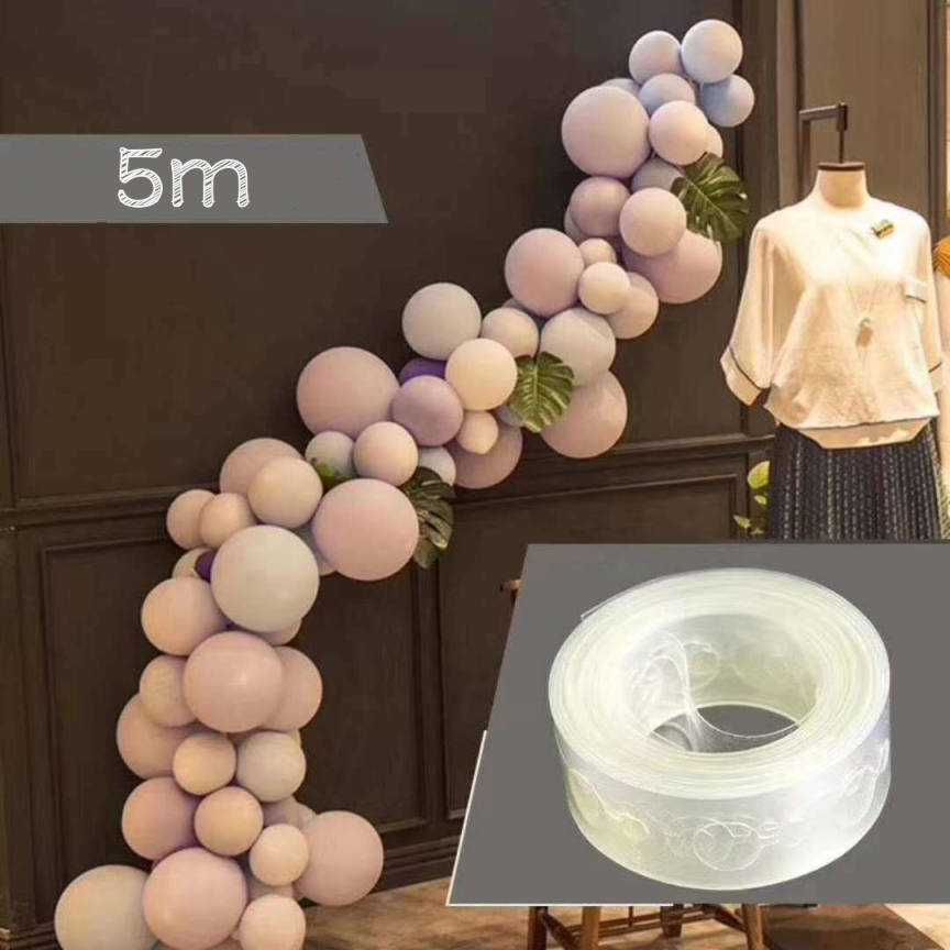 5m Balloon Chain Tape Arch Connect Strip for Wedding Birthday