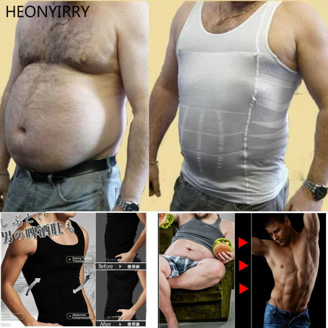 Men Shapers Sleeveless Tummy Belly Buster Sauna Vest Weight Loss Anti  Cellulite Control Slimming Belt Hot Shaper Underwear Shirt