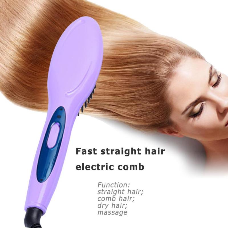 Buy Professional Electric Hair Straightener Comb Hair Brush Comb