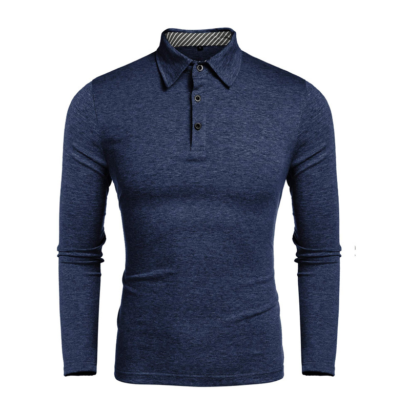 Clothing/Men's Tops T-Shirts Golf Wear Lapel Men's Long