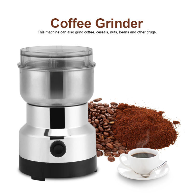 110V/220VStainless Steel Electric Coffee Grinder Coffee Bean Blade