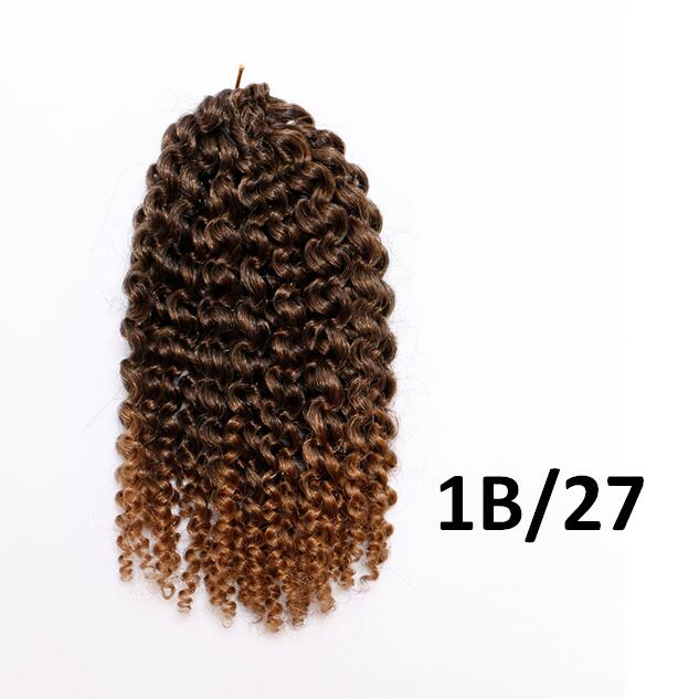 Buy African Dirty Braid Small Curled Pipe Braid Crochet Knitting