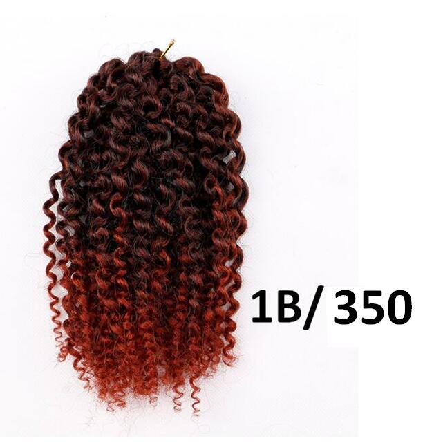 Buy African Dirty Braid Small Curled Pipe Braid Crochet Knitting
