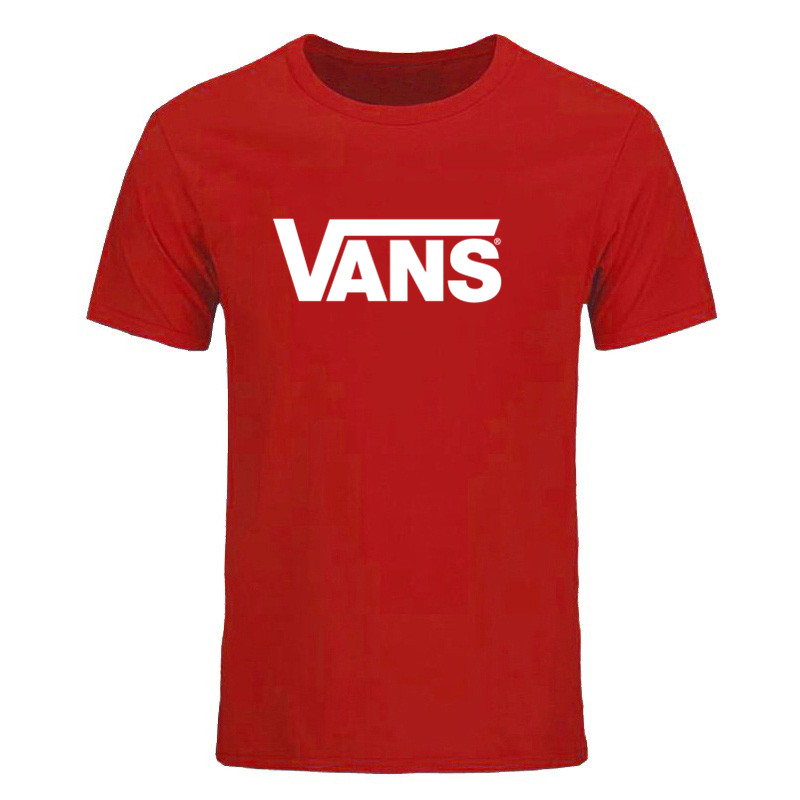 red vans shirt womens