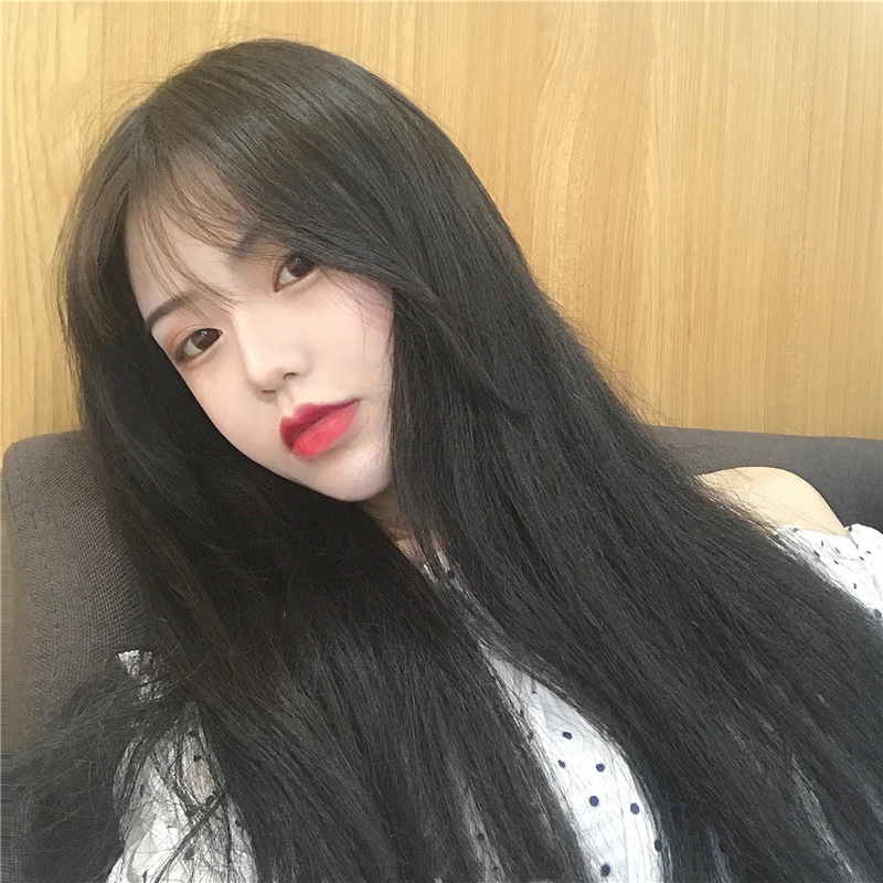 Buy Popular Women Long Straight Synthetic Wigs Heat Resistant Fake