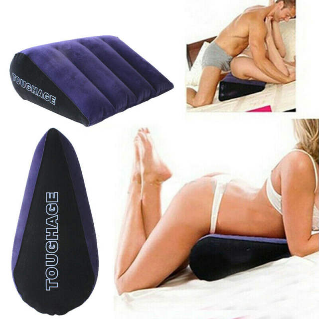 2020 Newest Fashion Inflatable Sex Pillow Magic Toys Couple Game Toy Magic  Cushion Triangle Love Position