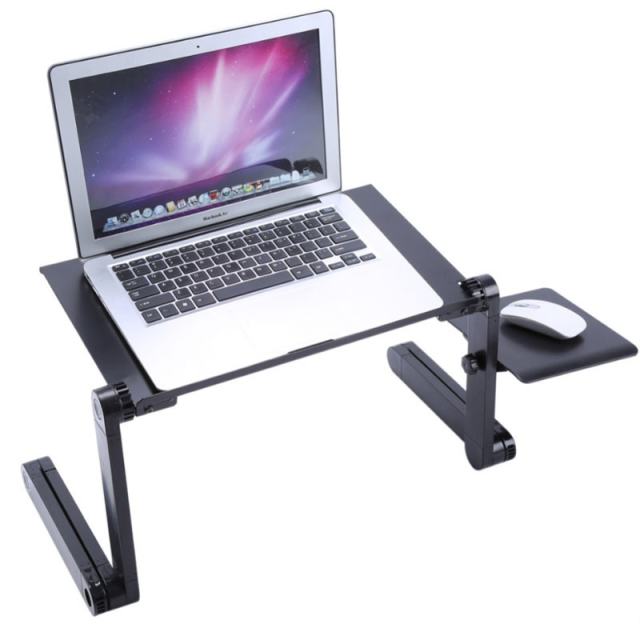 Adjustable Portable Laptop Table Stand Lap Sofa Bed Tray Computer Notebook  folding table Desk