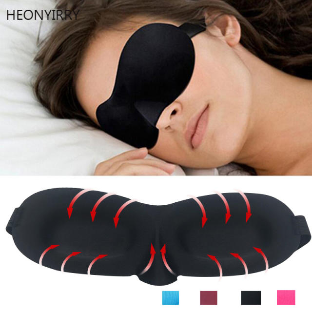 Fashion 3D Sponge EyeShade Sleeping Eye Mask Cover eyepatch