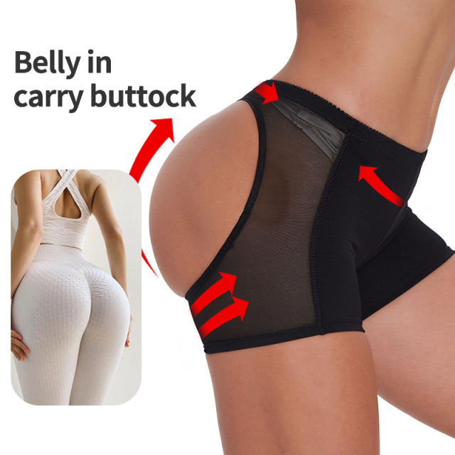 Butt Lift Body Shaper Shorts Lace Butt Lifter With Tummy Control Female Booty  Lifter Panties Sexy Shapewear Underwear