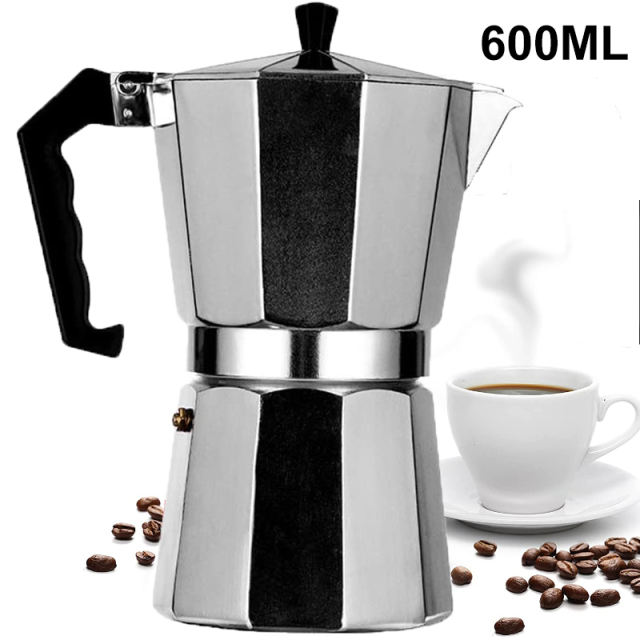 Moka Pot Italian Coffee Machine Espresso Aluminum Geyser Coffee