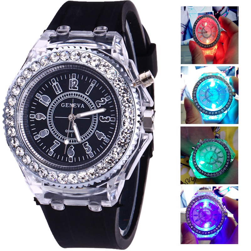 Geneva light up watch online