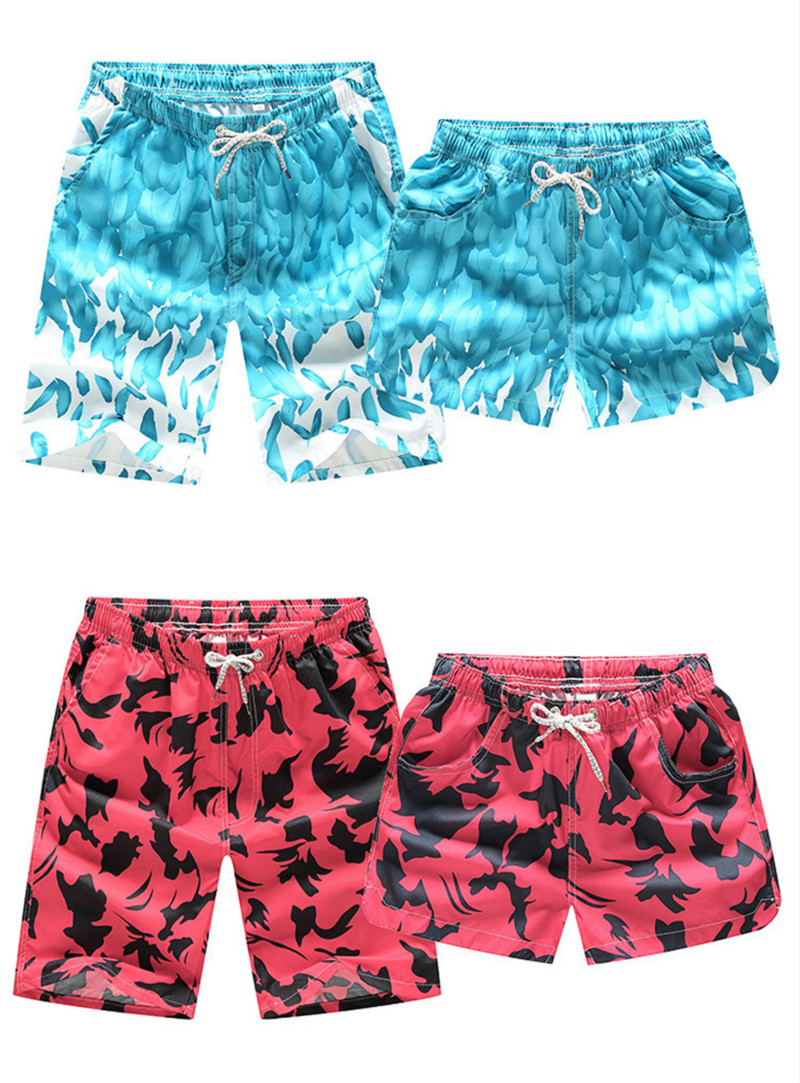 Beach Shorts Men Trunk Summer Short Pants Print Breathable Beach Shorts Men Trunk Summer Short Pants Print Breathable