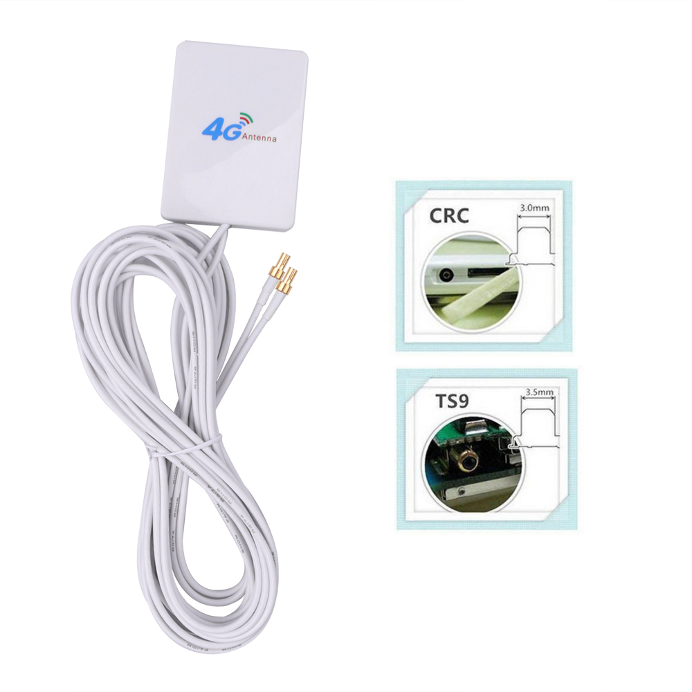 4G LTE Mimo Panel Antenna 2 Meters 2-SMA TS9 CRC for Huawei