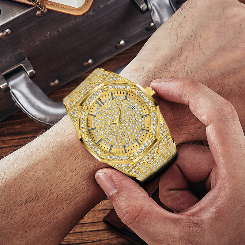 Icy gold watches sale for men