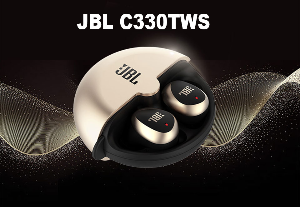 JBL C330TWS Bluetooth Earphones True Wireless Stereo Earbuds C330