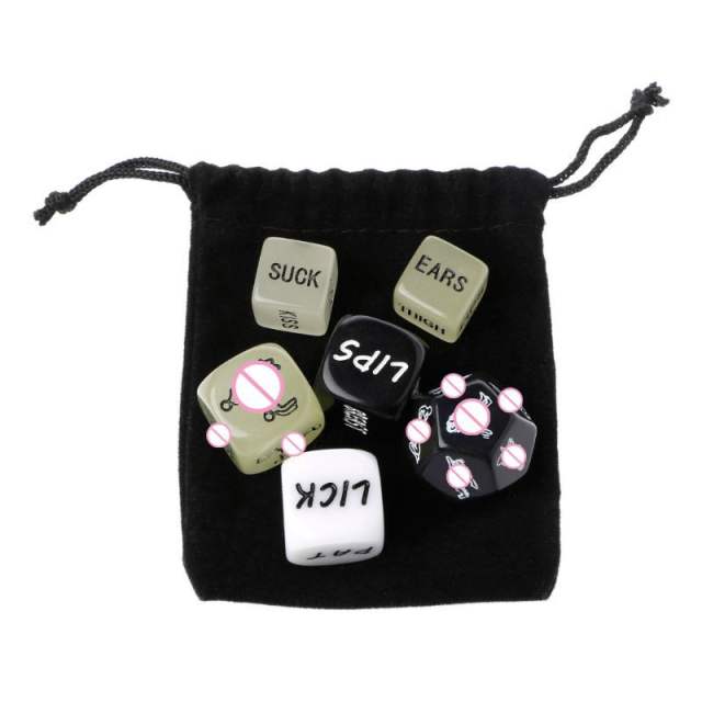 sex dice toy Jumbo 10-Sided Sex Dice main image 0