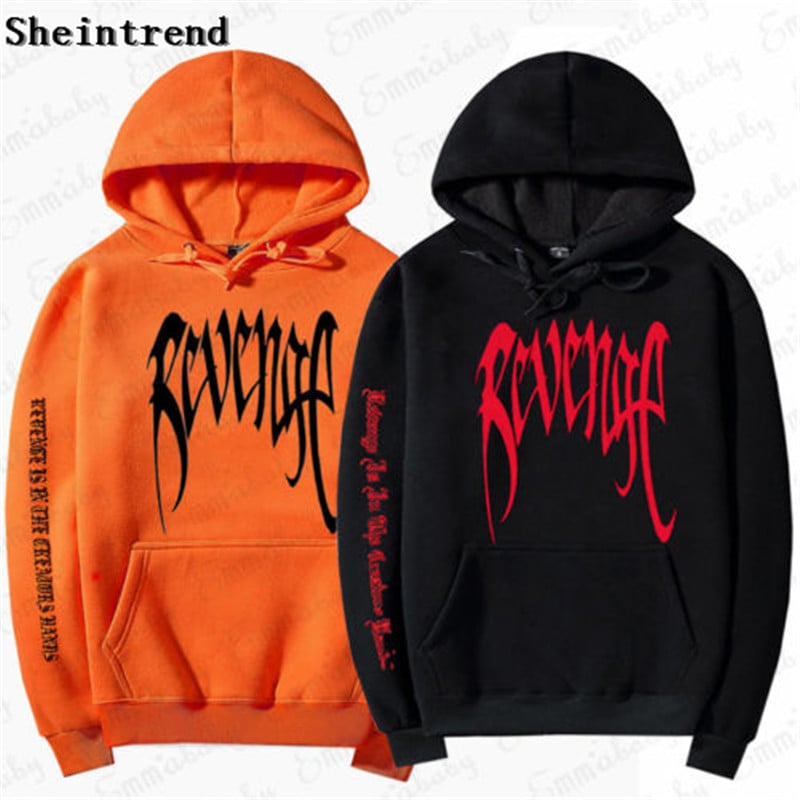 revenge hand hoodie