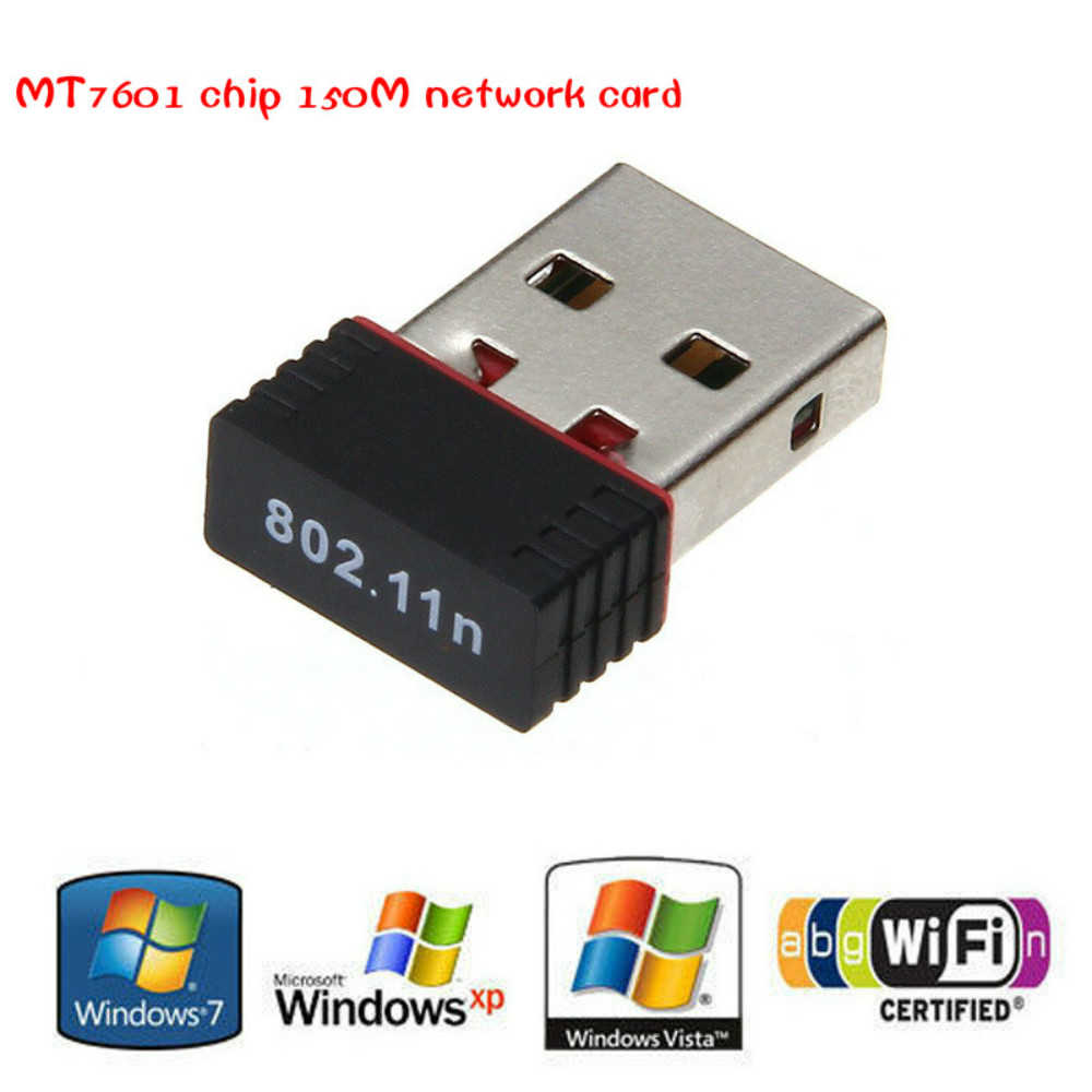 Mt7601 Chip Mini Usb Wireless Network Card With Wifi Receiver