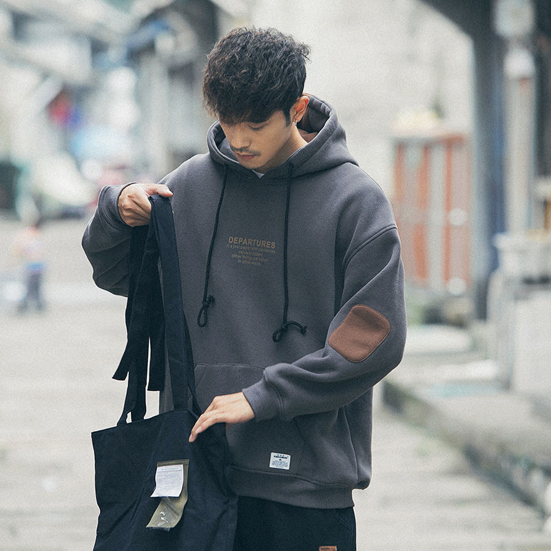 Korean style hoodie outlet mens