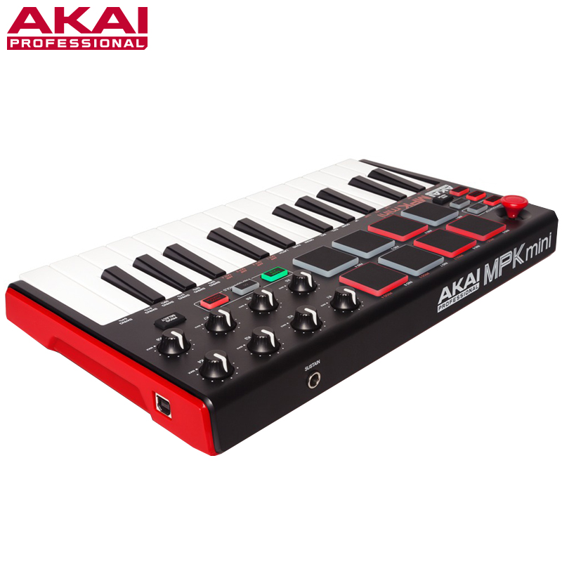 Original AKAI MPK MINI MK2 25 Keys MIDI Controller Keyboard